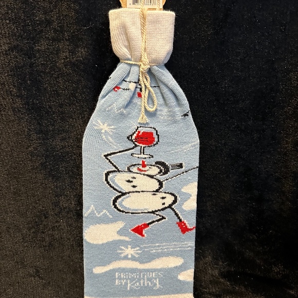 Christmas Cheer LOL Snowmen Bottle Socks by Primitives by Kathy - Picture 8 of 11